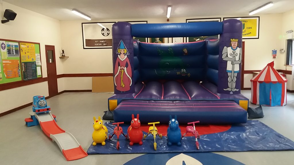 Braishfield Scout Hut Bouncy Castle
