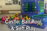 bouncy castle soft play for parties hire Southampton equipment kids children birthday party