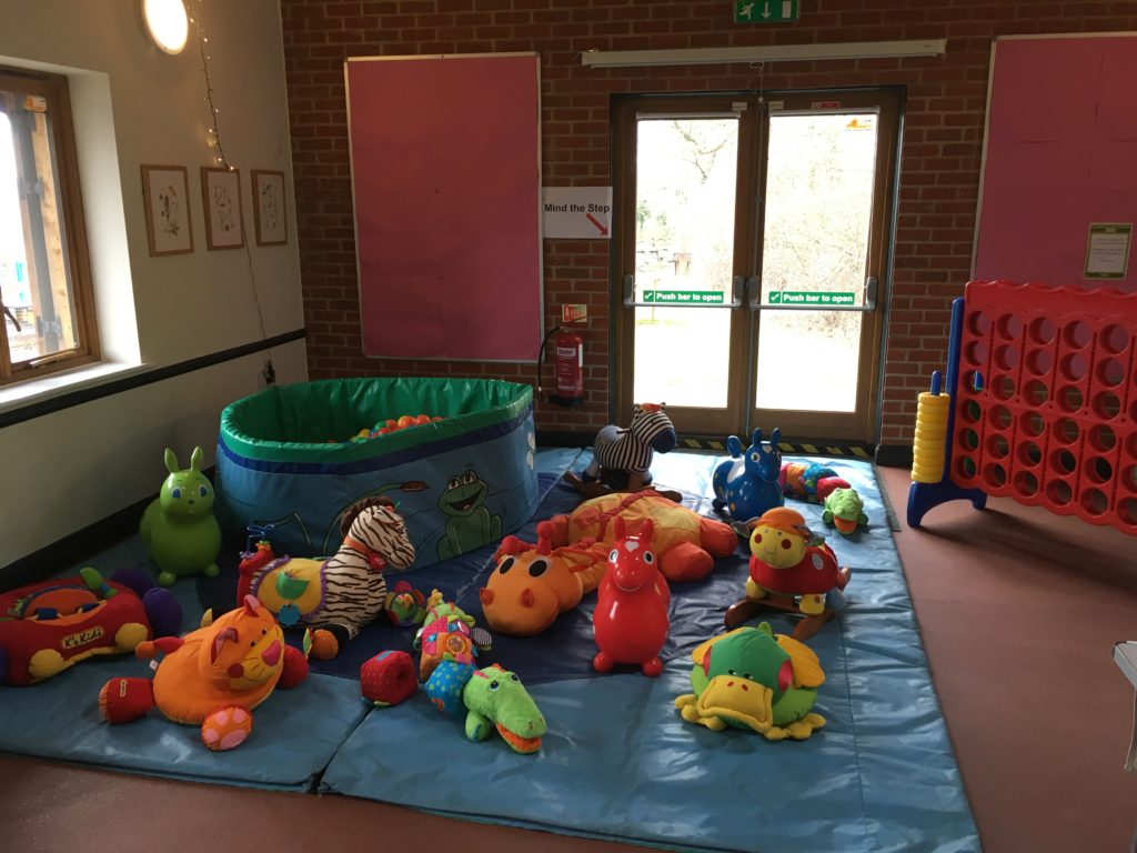 Soft Play for Babies with Ballpool and Giant Connect 4 Itchen Valley Country Park