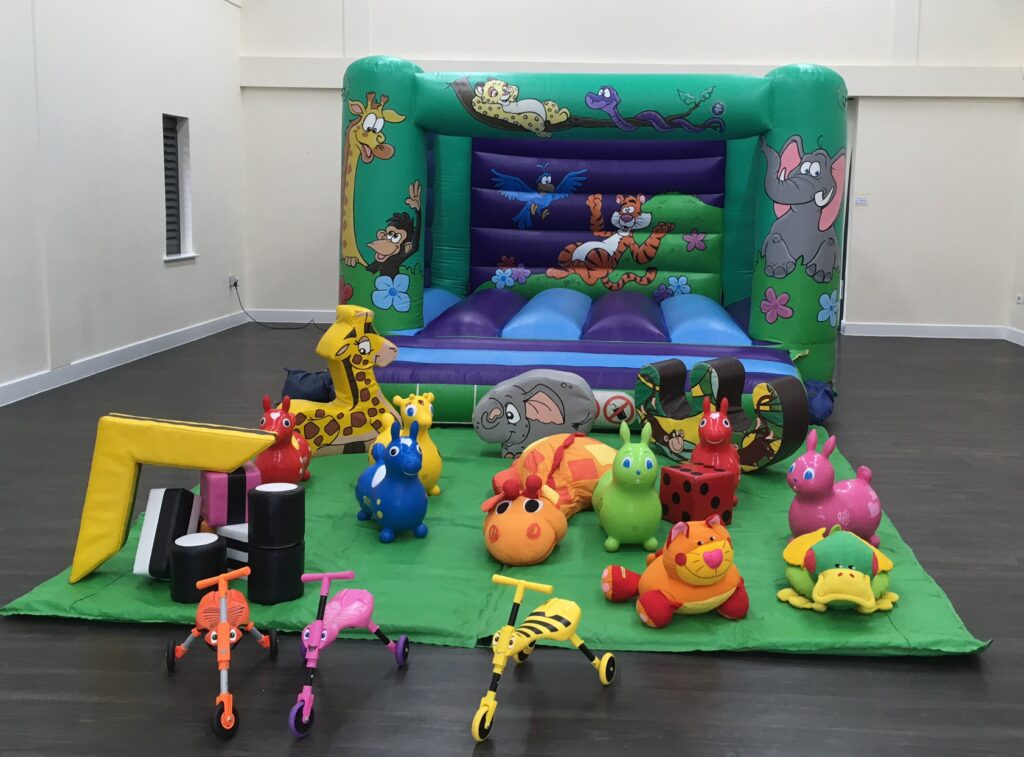 Jungle Bouncy Castle plus Soft Play at Abbotswood Community Centre, Romsey