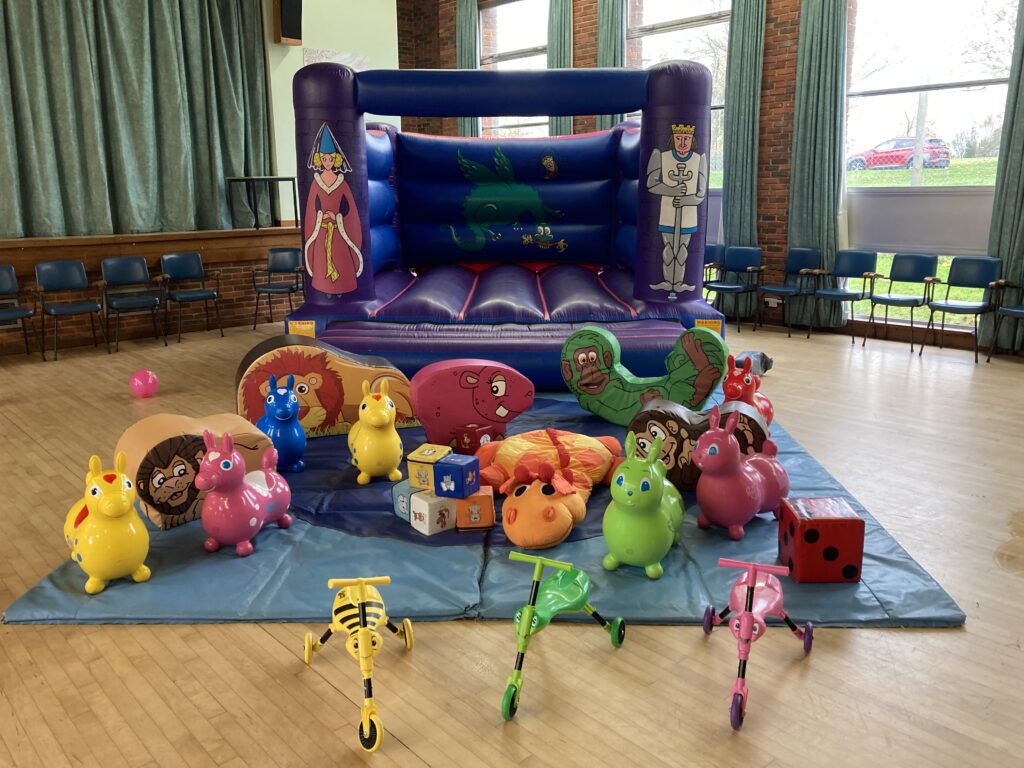 Knights & Princess Bouncy Castle with Soft Play at Peartree Church Hall Southampton