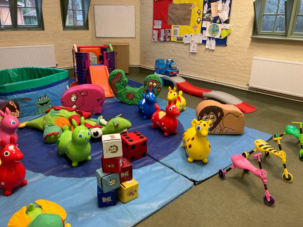 Soft play for hire at Colden Common Church Rooms nr Eastleigh