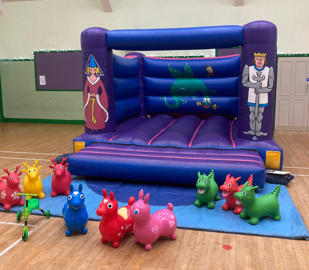 Bouncy castle party hire at St James Methodist Church, Shirley, Southampton