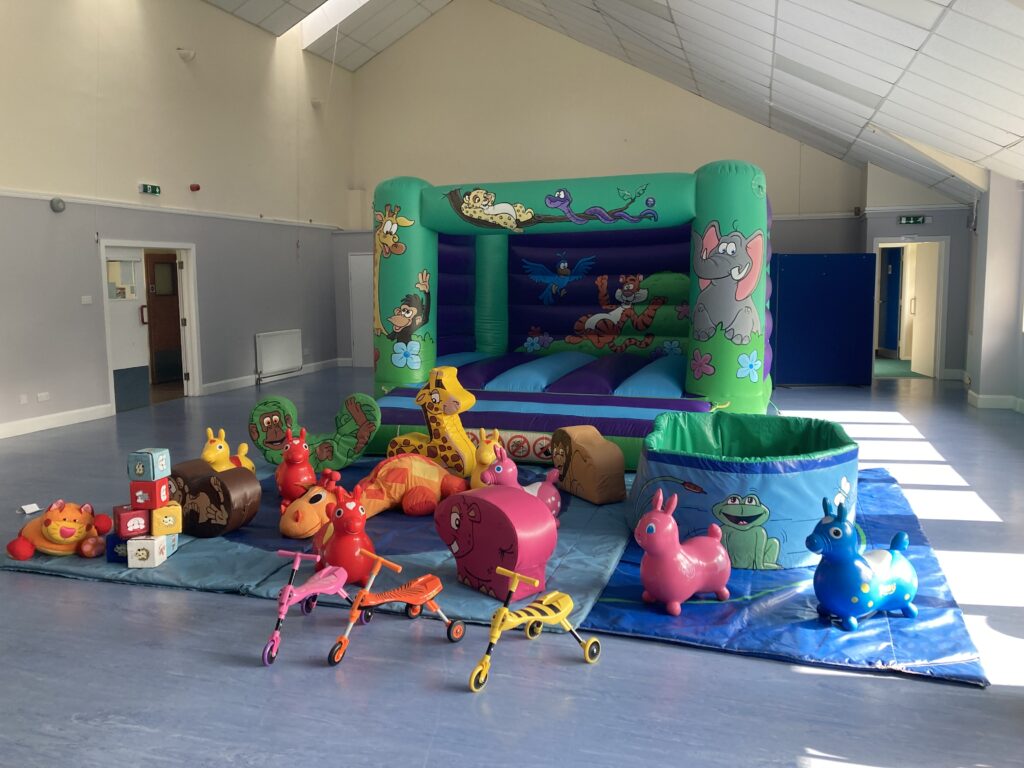 Bouncy castle and soft play hire in Abshot Community Centre
