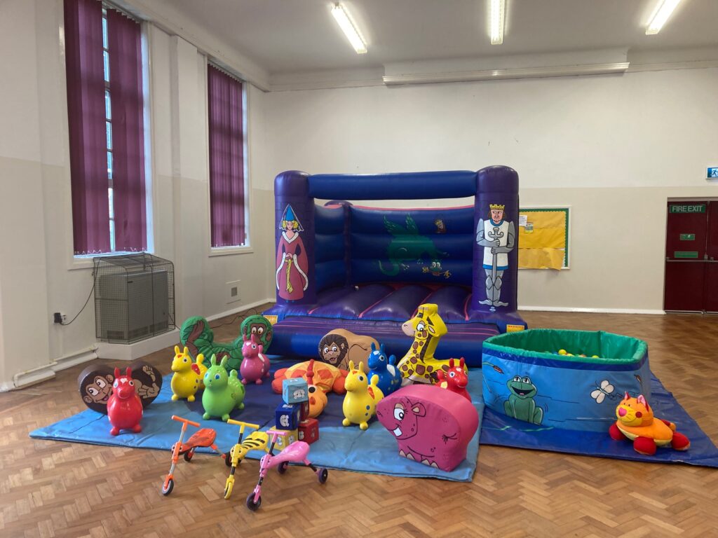 Bouncy castle, soft play and ball pool hire in Merryoak, Southampton