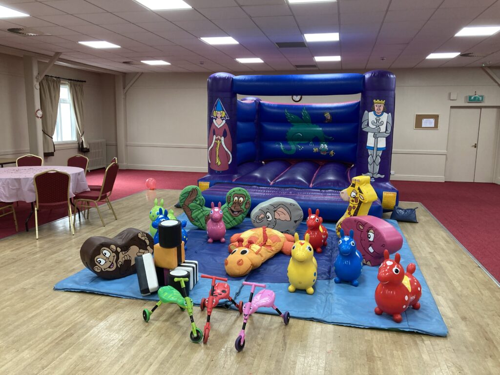 Knights and Princess Castle with Softplay in Totton and Eling Masonic Hall