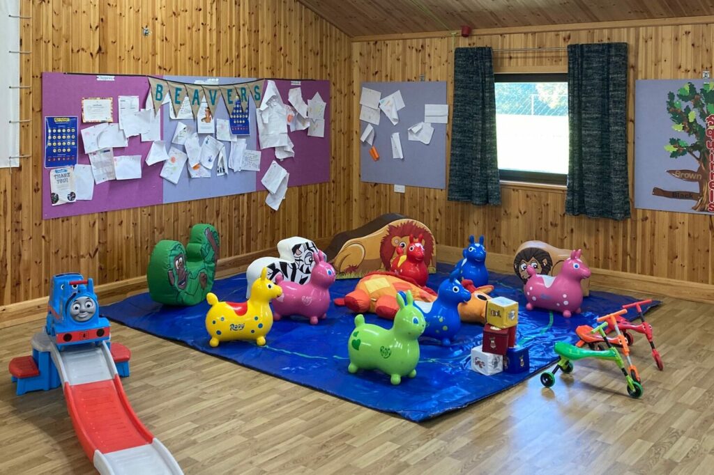 Softplay and Thomas the Tank Roller Coaster Hire at Burridge Scout Hut Southampton