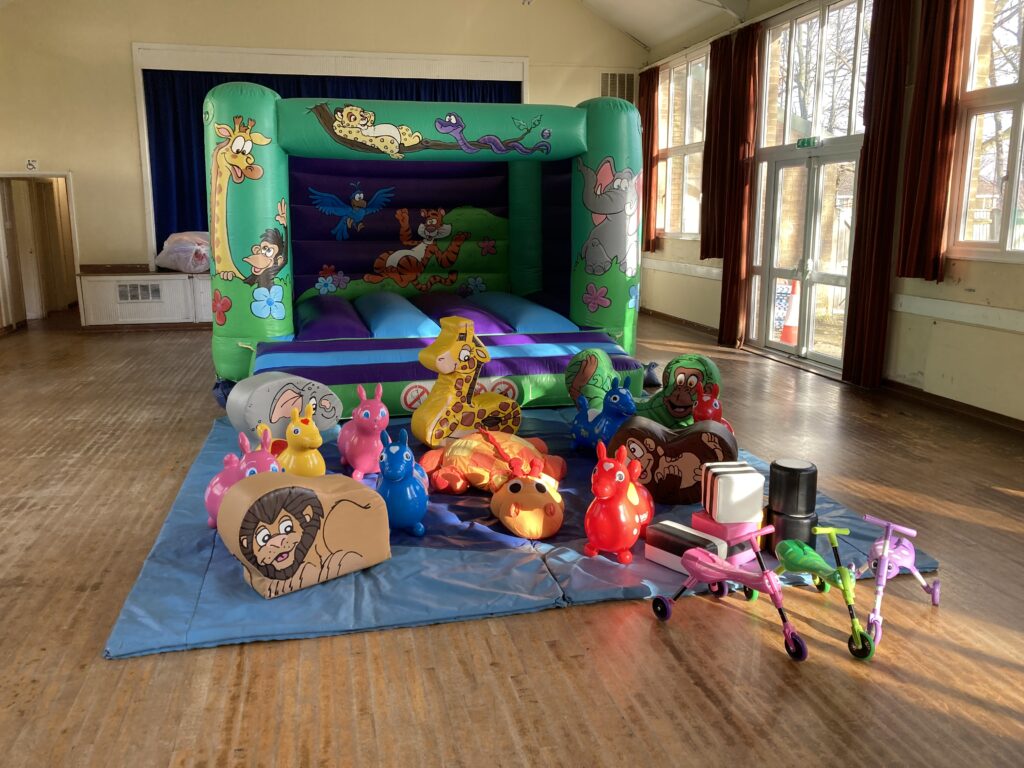Bouncy castle and soft play hire in St Peter's Church Hall Millbrook