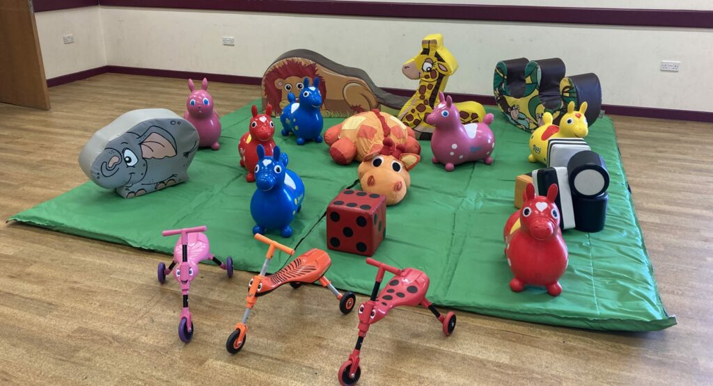 Soft play selection in Freemantle Community centre