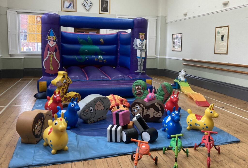 Bouncy Castle and Softplay Hire in Botley Market Hall, nr Southampton